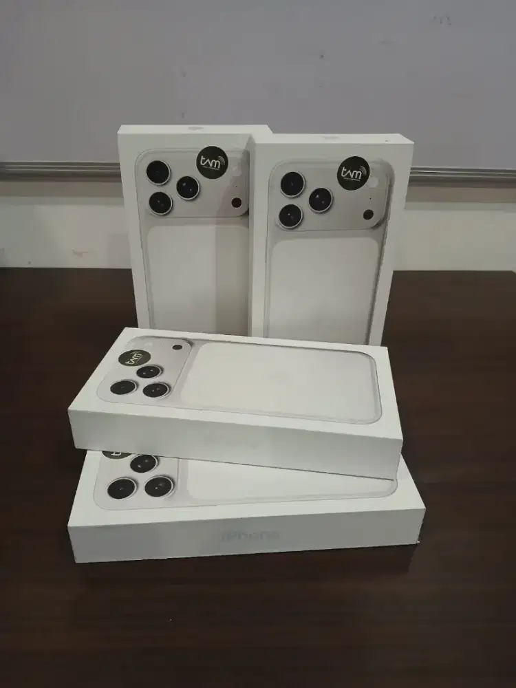 Iphone 17 Pro Max Silver, Garansi Resmi, READY