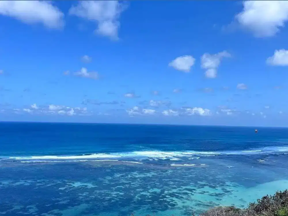 For Lease Disewakan Lahan  Los Tebing Clift Front Pantai Berpasir Putih Location Di Sawangan Nusa Dua Kuta Selatan Badung - Bali