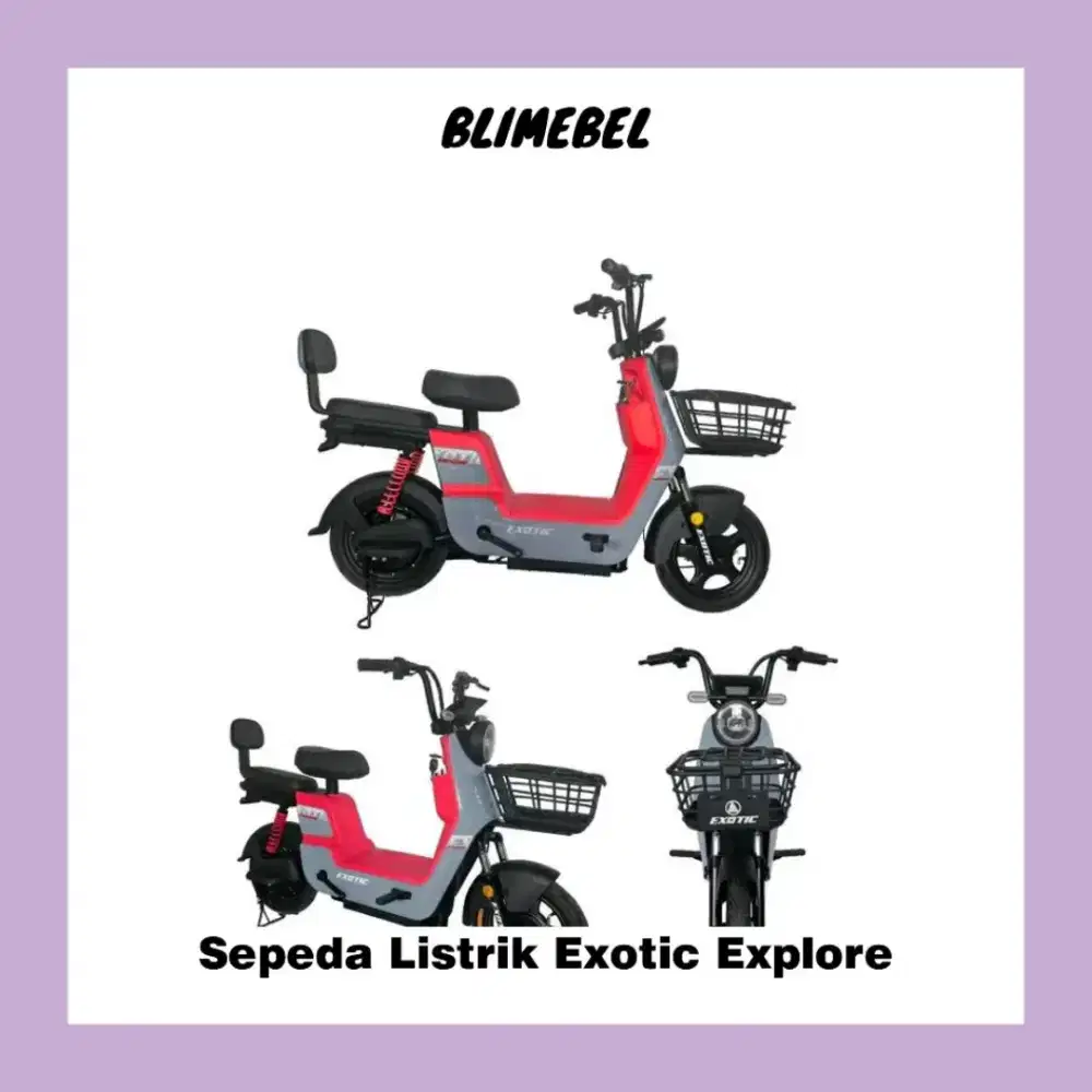 SEPEDA LISTRIK EXOTIC EXPLORE