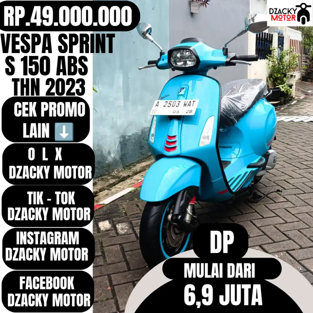 VESPA SPRINT S 150 I-GET ABS 2023 SECOND LIKE NEW