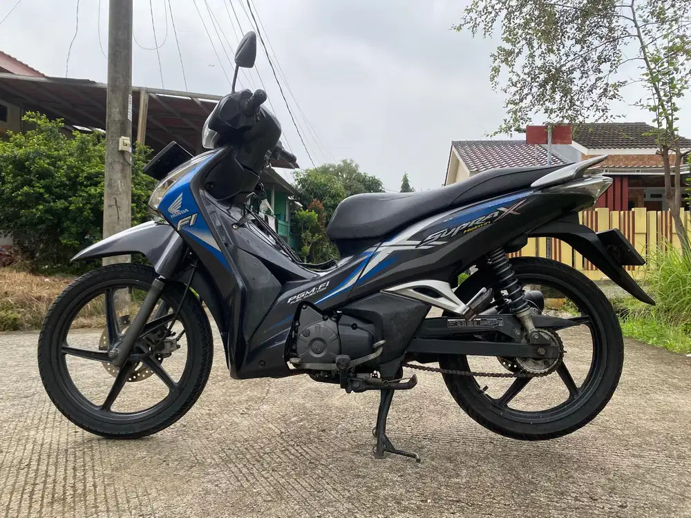 58@:PAJAK ON DEPOK SIPRA125 HLMIN HITAM