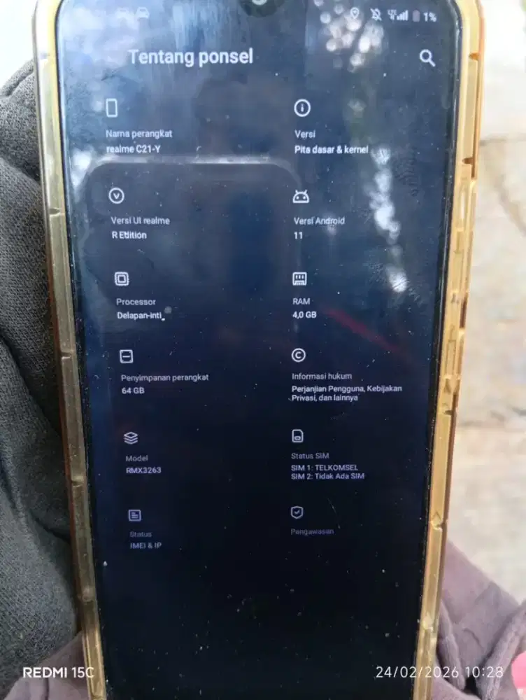 Realme C21Y 4/64 batangan