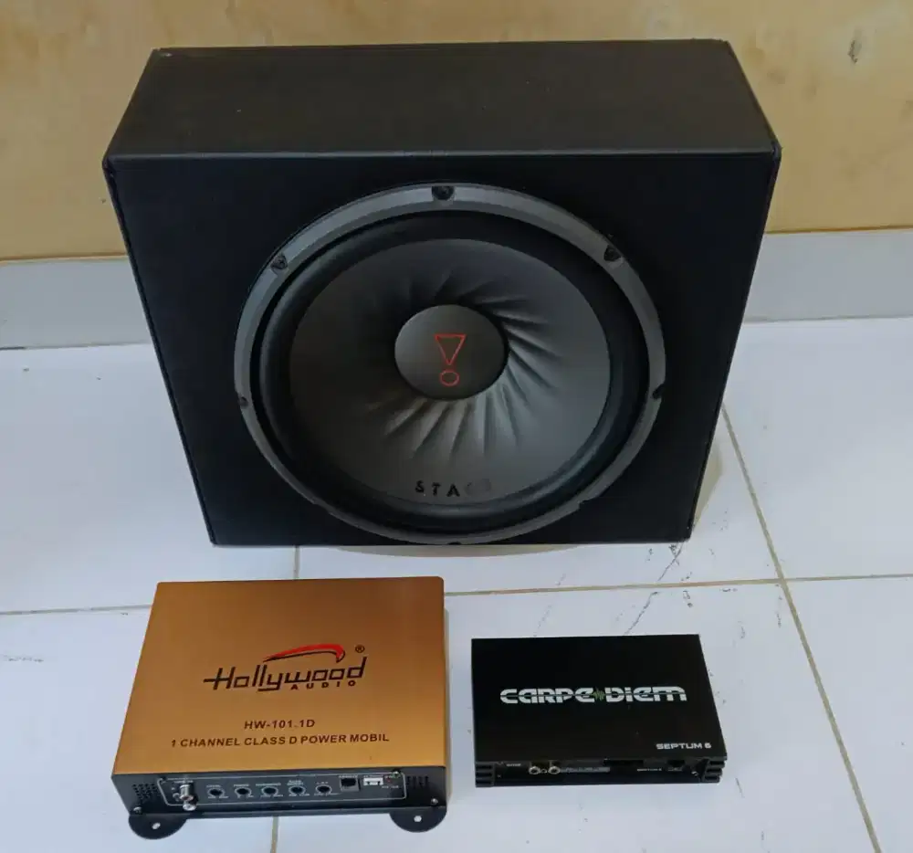 Audio mobil dan salon aktif