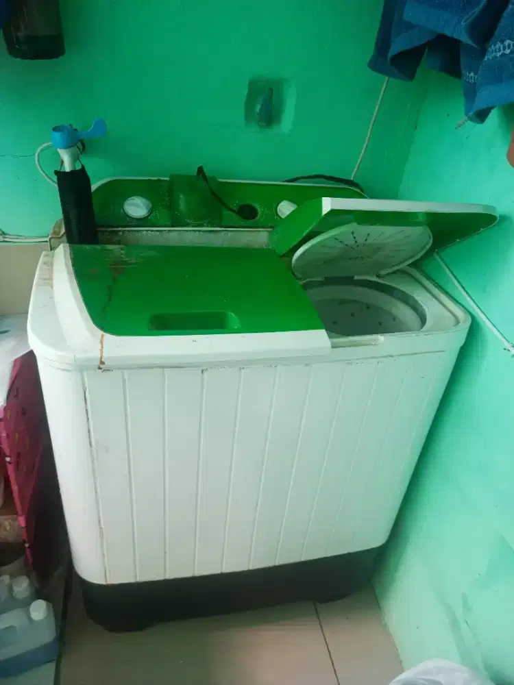 Mesin cuci denpoo 2 tabung