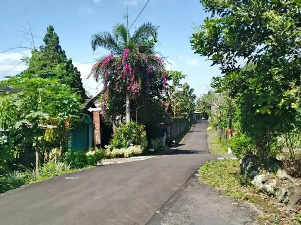 Tanah Pakem Sleman 1 Jtan/m2 Lingkungan Sejuk Cocok Hunian & Villa