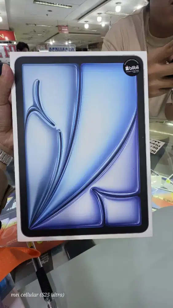 iPad air 11 (M3) 128gb wifi onli iBox resmi bisa TT dan kredit