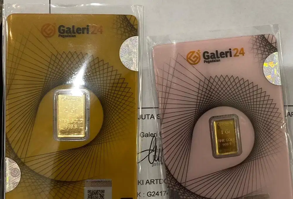 Logam Mulia Galeri24 Emas 2 Gram 999.9% Certicard 2026