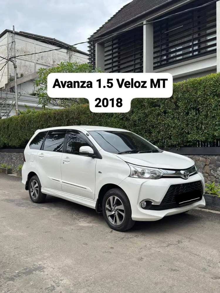 [Km 24 Ribu] Avanza 1.5 Veloz Bensin MT 2018