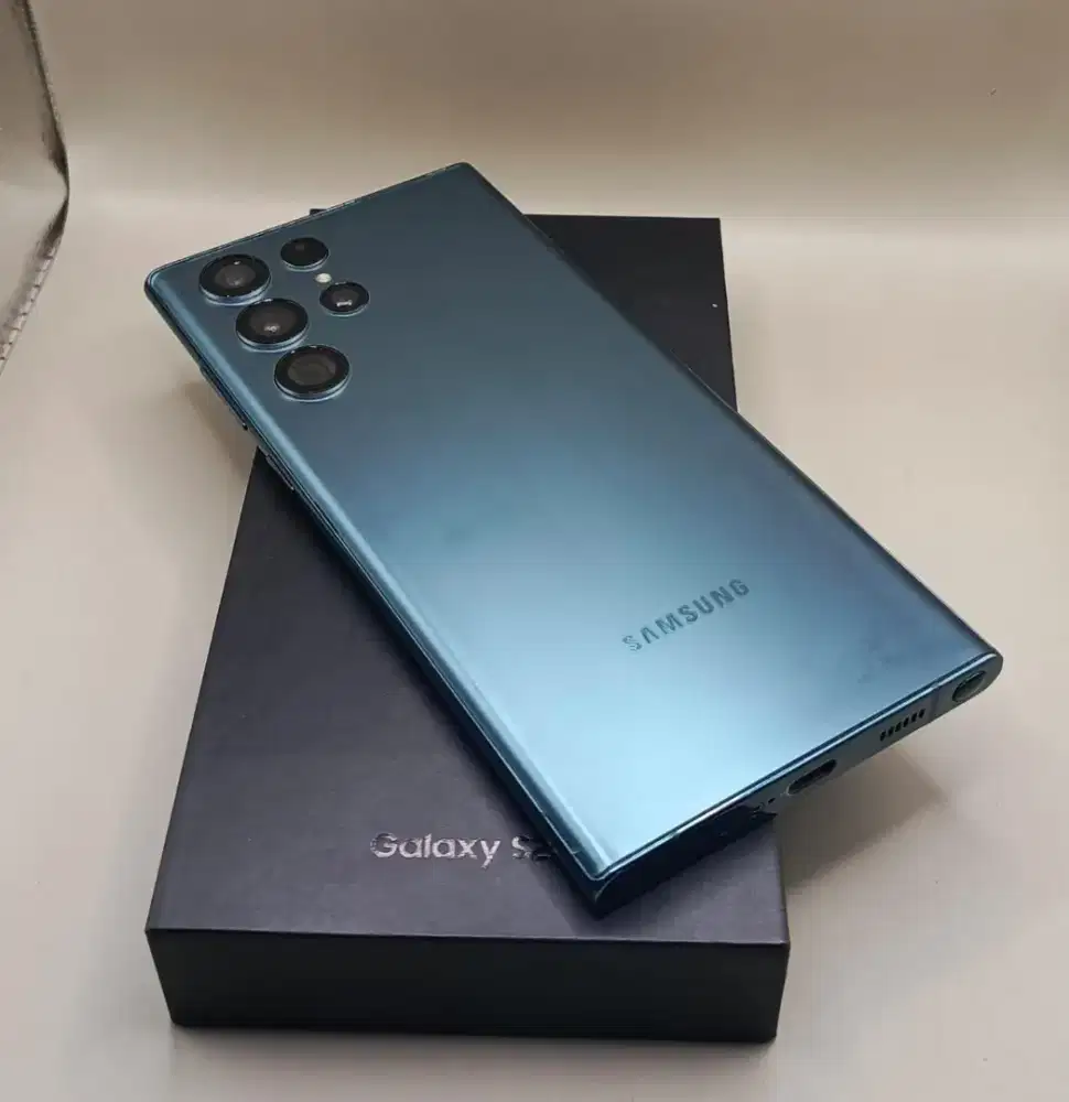 JUAL BU SAMSUNG S 22 ULTRA 5G RAM 12/256GB ORIGINAL SEIN MULUS NOMINUS