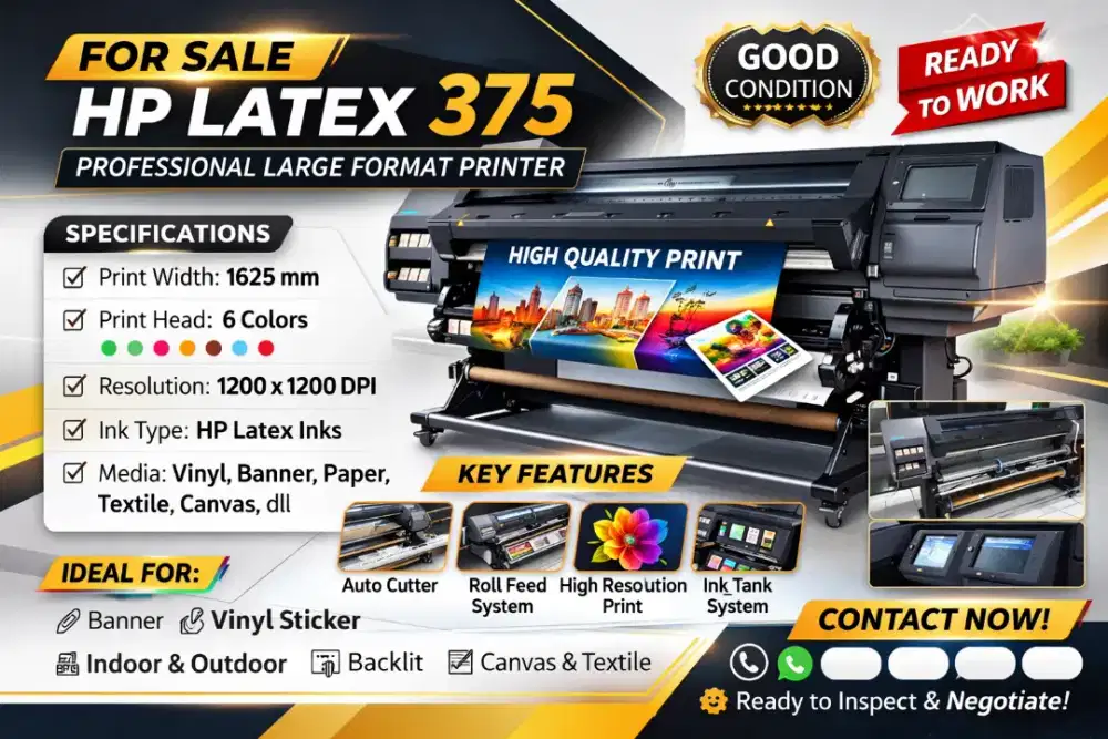 FOR SALE HP LATEX 375