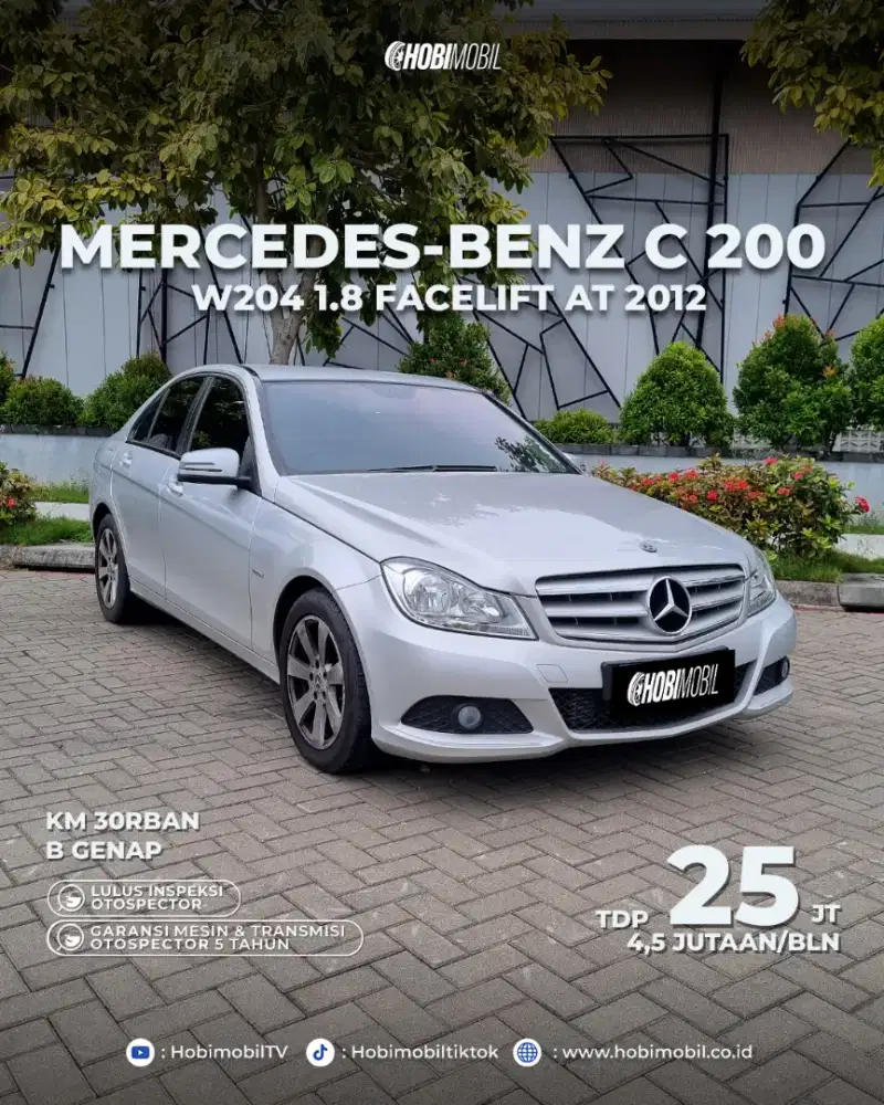 Mercy C200 W204 Facelift AT Thn 2012