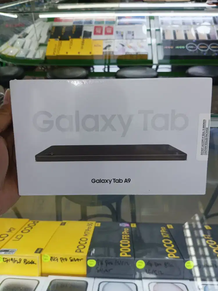 Samsung galaxy tab A9 ram 4gb+4gb/64gb wifi only baru segel bisa TT