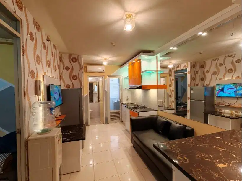 Apartement Studio View Timur Lt. Rendah Bulanan/Tahunan-Grand Emerald