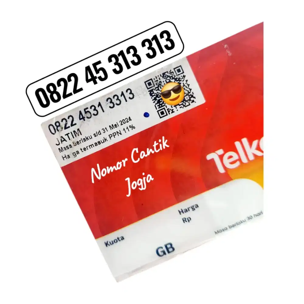 Nomor Cantik Telkomsel 313 313