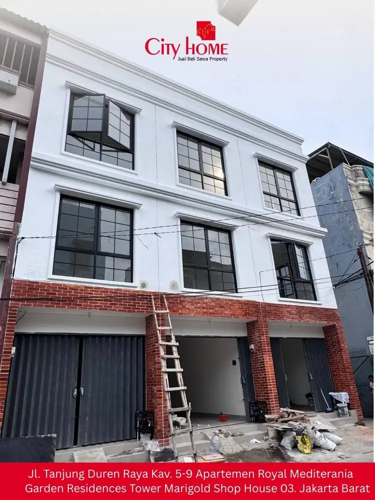 Disewakan Ruko luas 4 Unit di Kemayoran - Lokasi Strategis