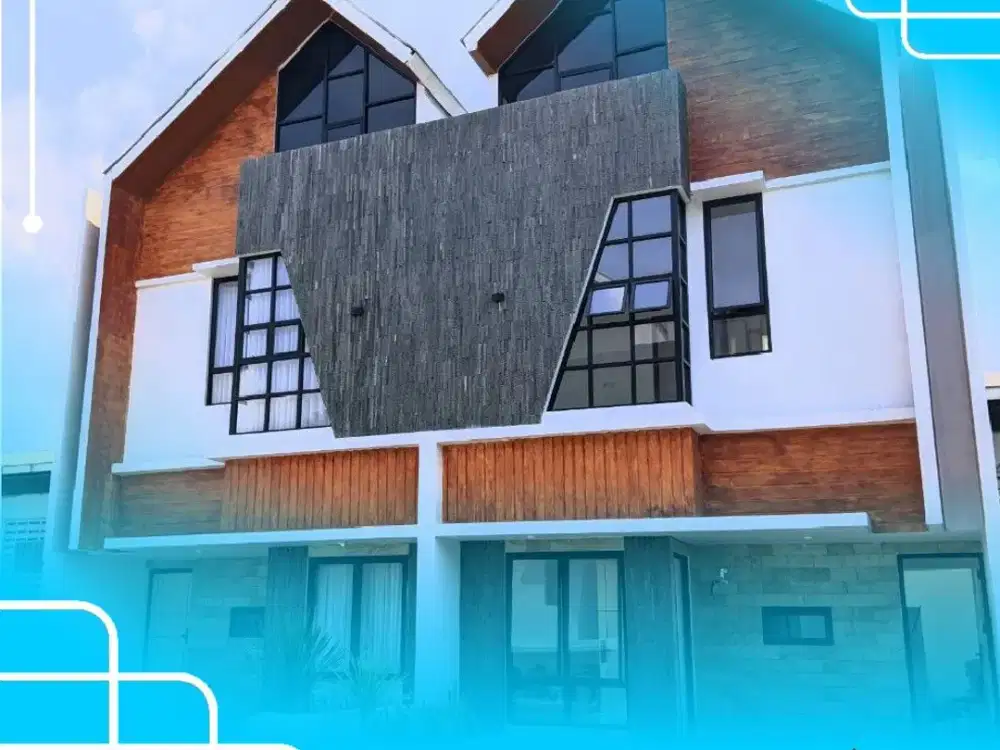 Rumah MURAH Skandinavian MODERN Dijual Di Cilangkap Tapos Depok [NARAFA]