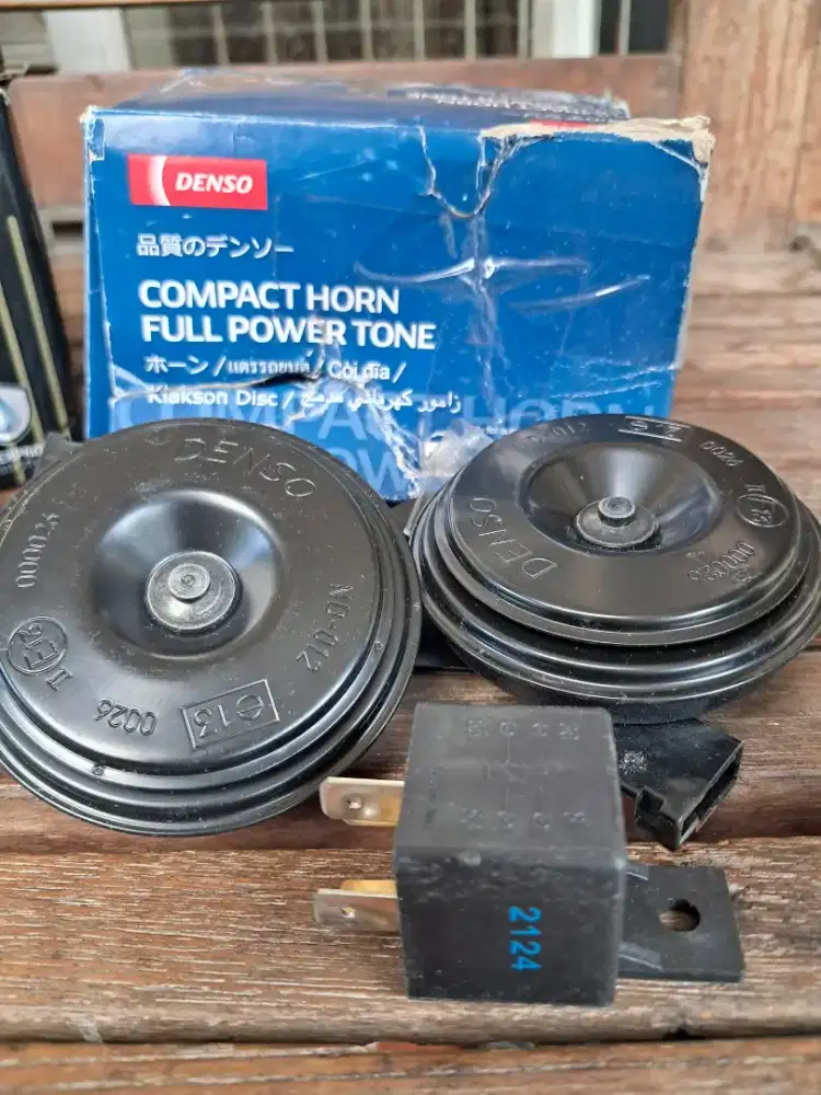 Klakson Denso + relay