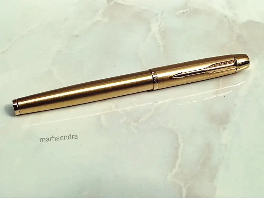 Ballpoint pulpen parker lapis emas vintage orio