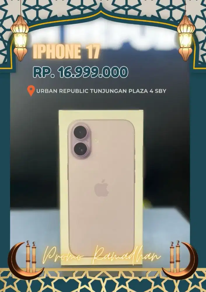 iPhone 17 128GB Ready Cicilan Syarat Cukup Modal KTP