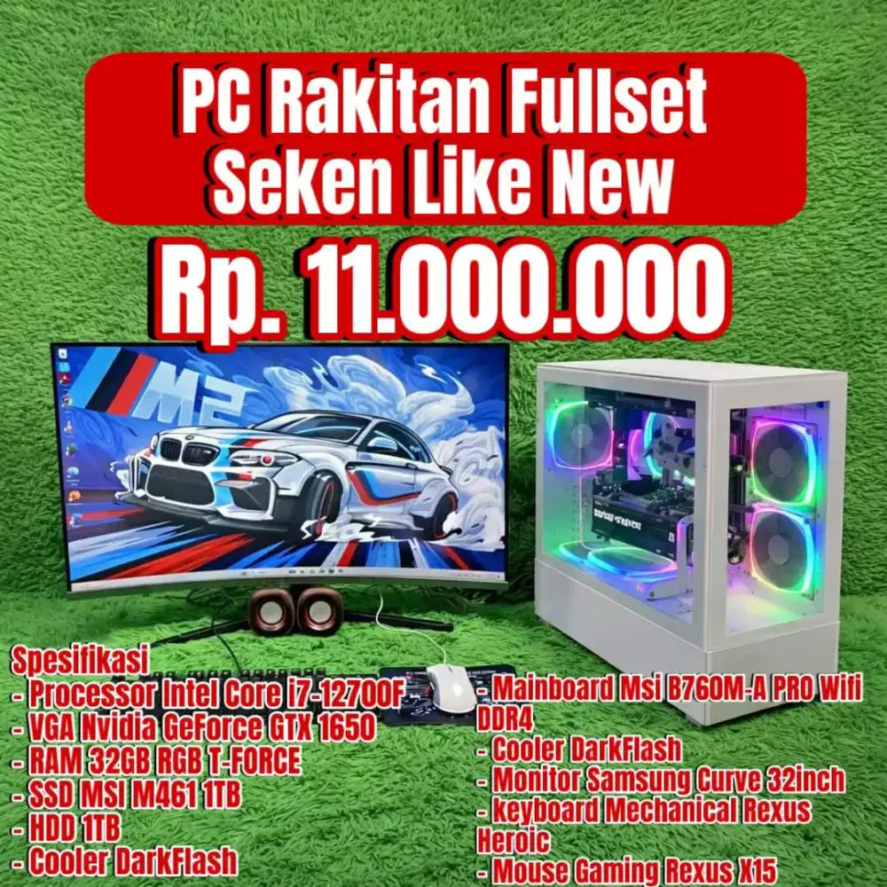 Jual PC Rakitan Fullset