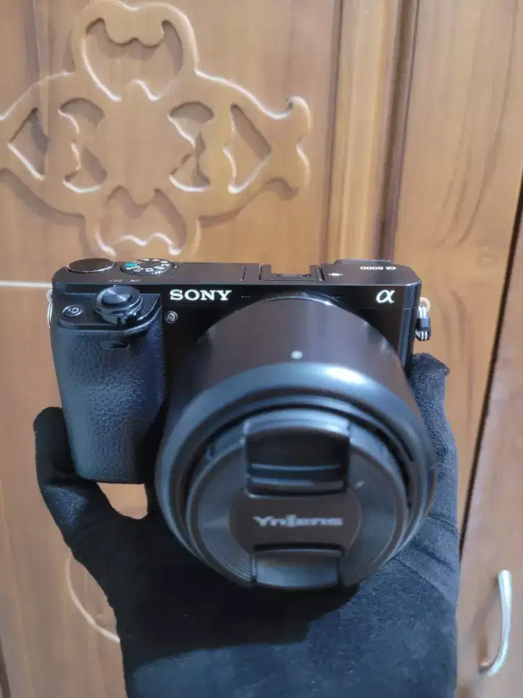 SONY a6000+Yongnuo 50mm Sc 15rb RENDAH!! MULUS!! MURAH!! BONUS!!