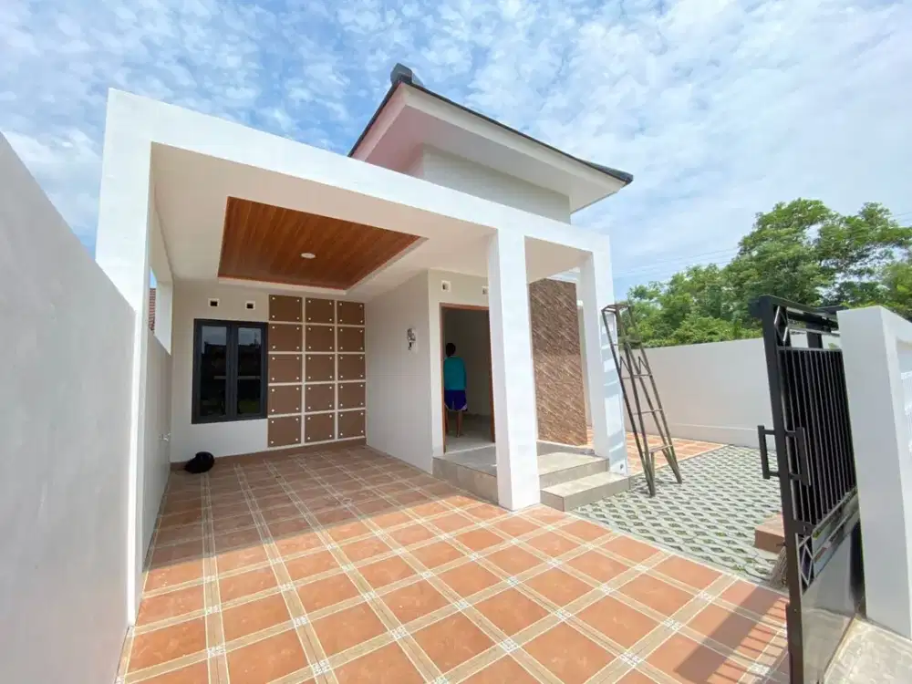 Rumah Baru Proses Bangun Dalam Cluster Eksklusif Timur Stadion Maguwoharjo Sleman