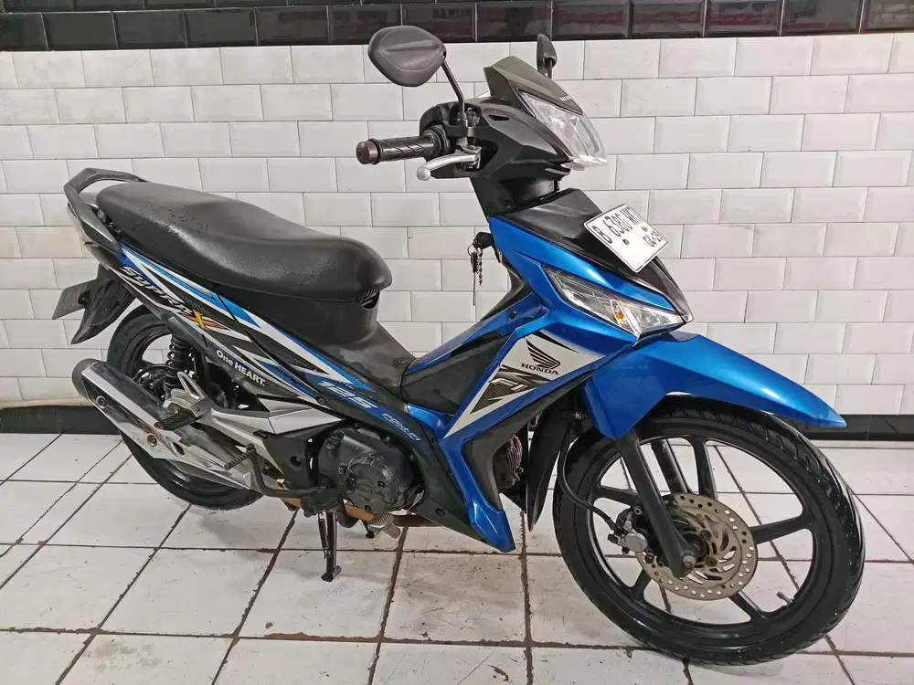 Honda supra x tahun 2014 cakep