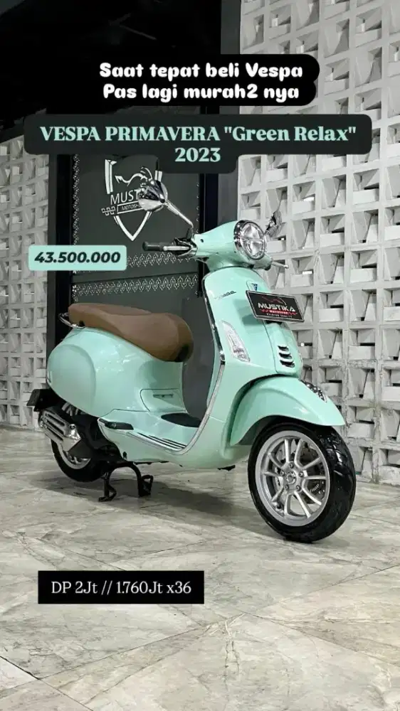 Vespa primabera greenrelax 2023