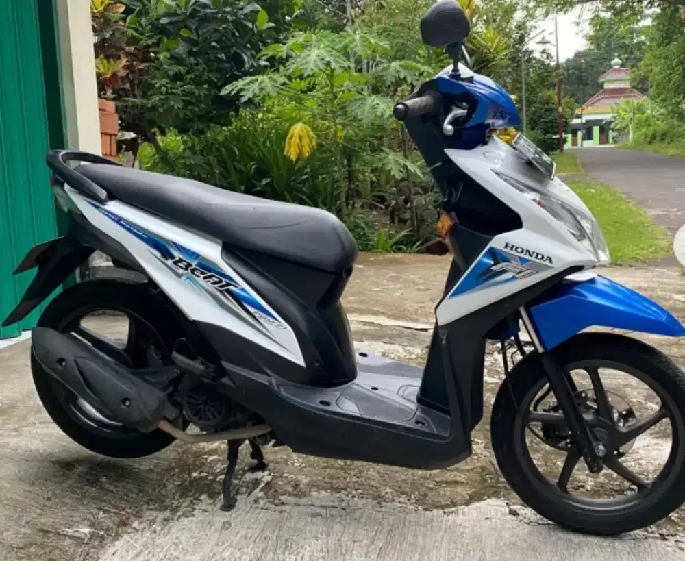 Honda Beat Fi 2015, lengkap, mulus, Plat B Tangsel, Pajak Hidup, Gress
