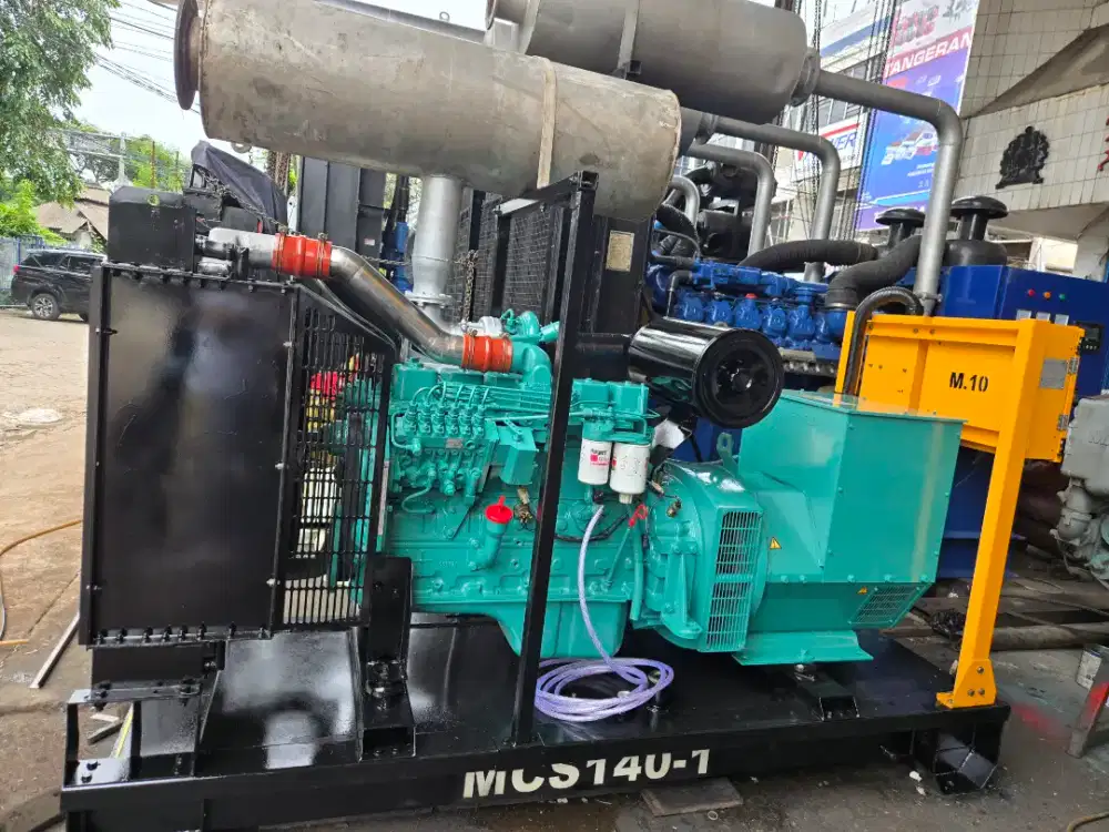 Dijual genset CUMMINS 140kva open type second