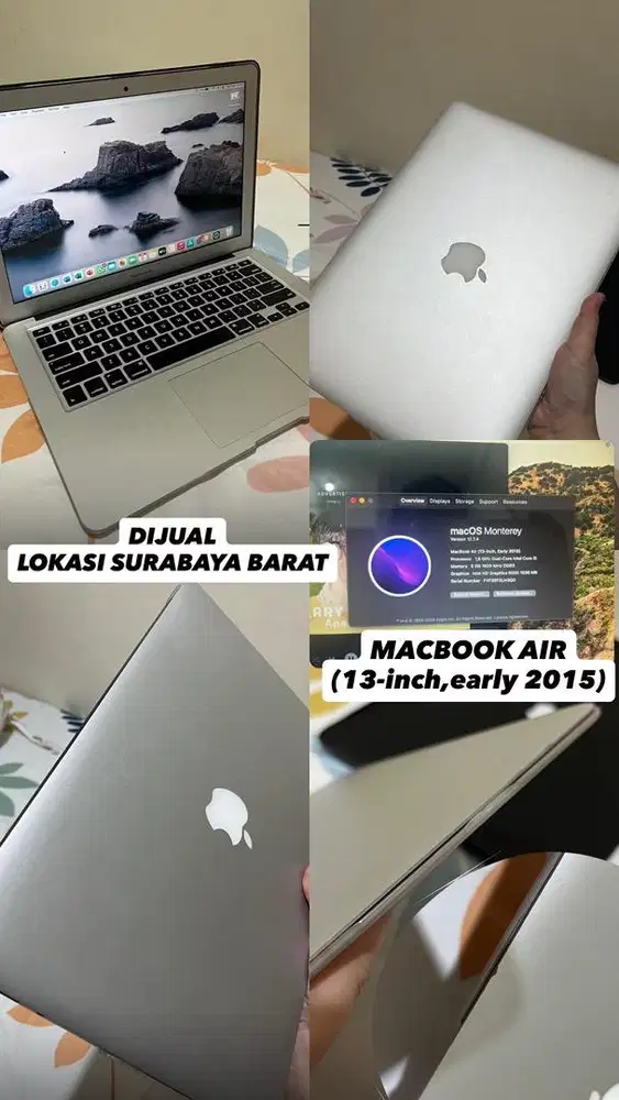 laptop Macbook Air 2015