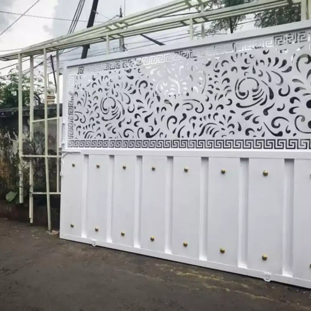 Pagar plat cutting laser