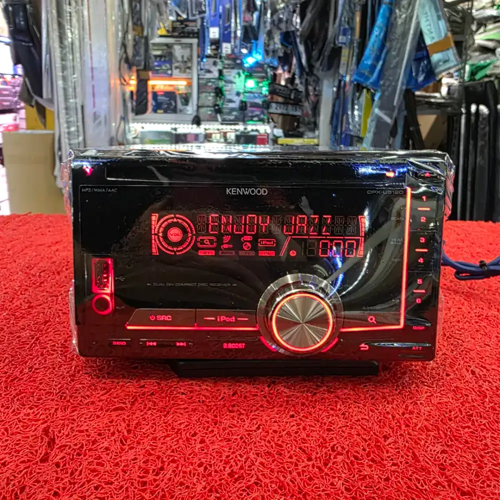 Head Unit KENWOOD DPXU5120IH4 USB CD Aux Radio ex Honda Jazz RS