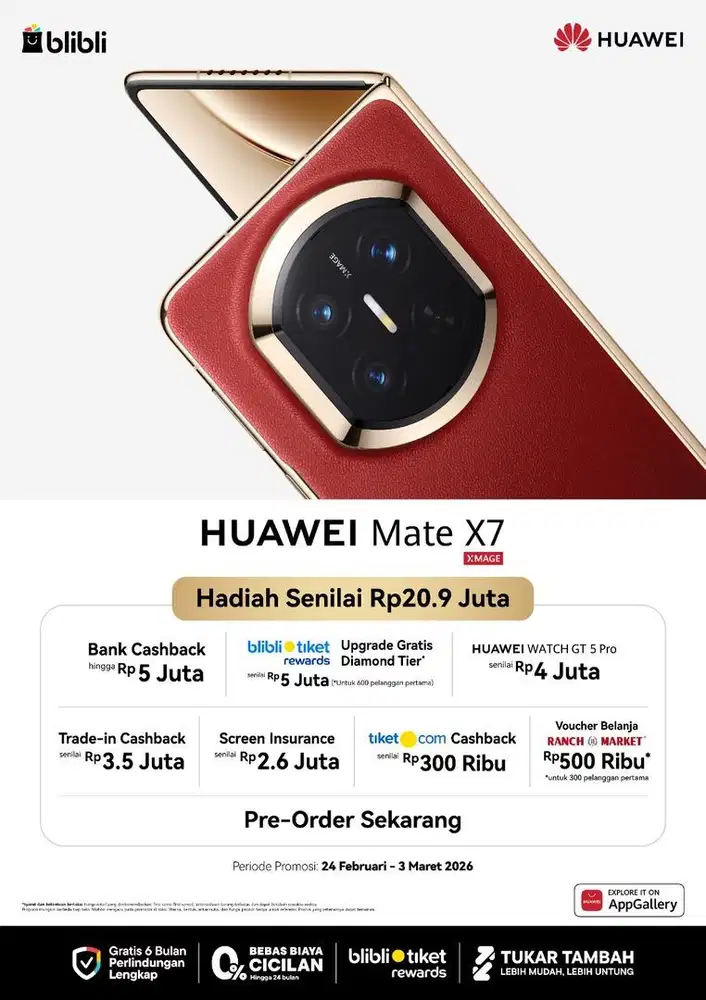 Pre Order Huawei Mate X7