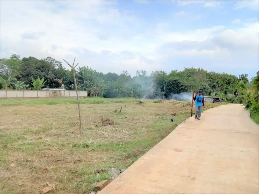 Tanah Kavling Bisa Cicil Tanpa Bunga, 15 Menit Jl. Raya Parung