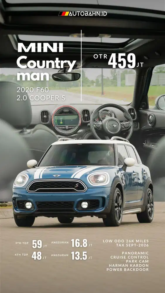 Mini Countryman Cooper S 2020 F60