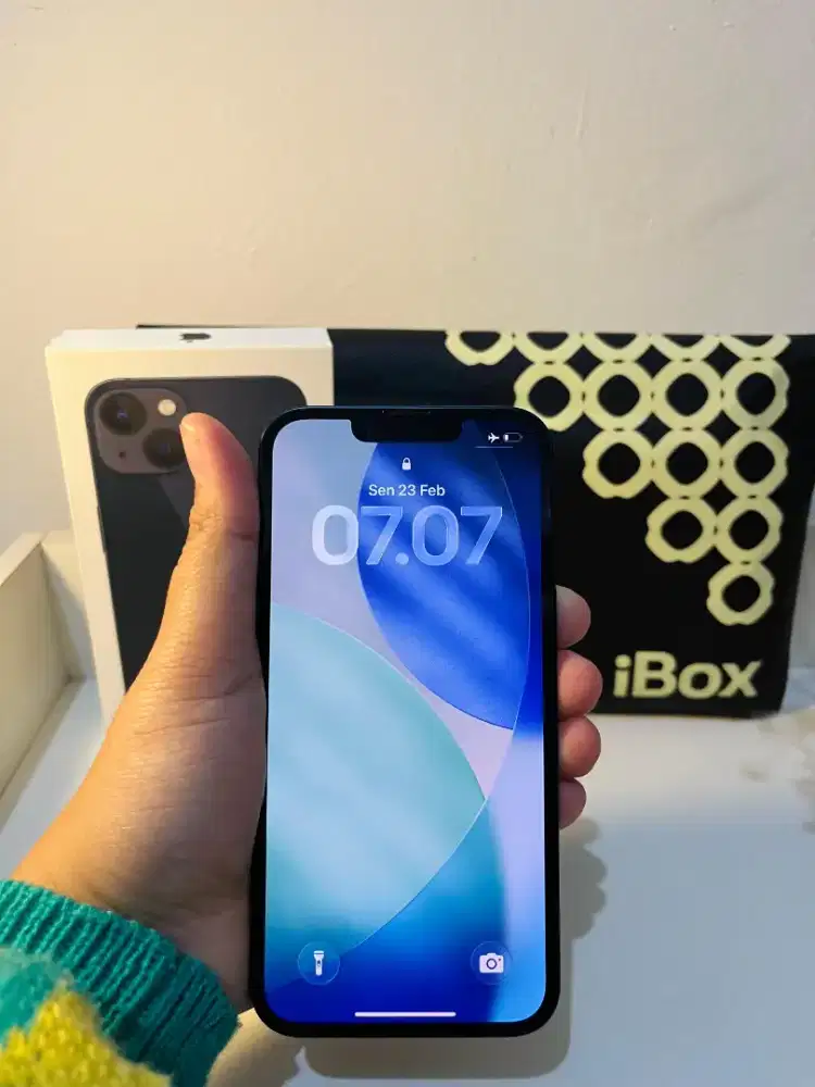 Iphone 13 128gb second ibox garansi