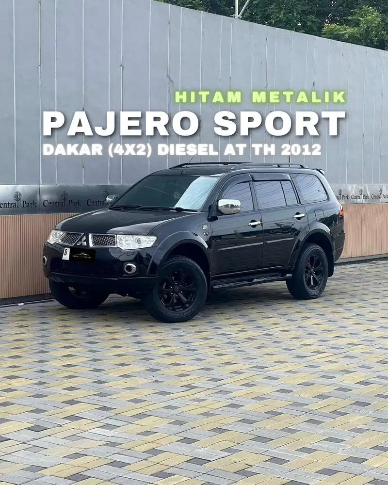 Pajero Sport Dakar Diesel Matic 2012 Hitam Istimewa Cruise Control