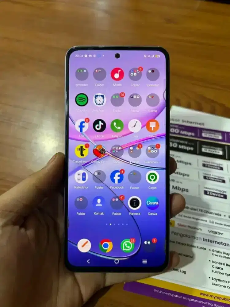 Vivo Y100 5G 8+8/256 Gress Mulus Like New