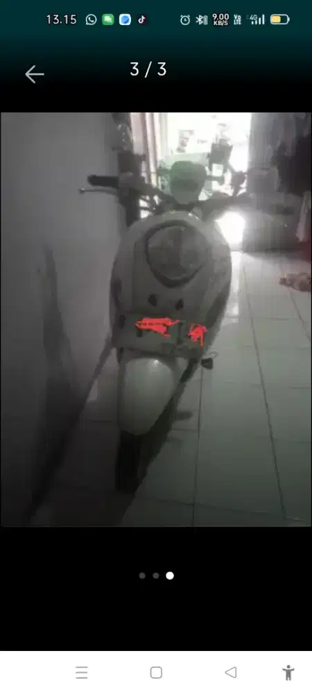 jual motor bekas merek yamaha fino