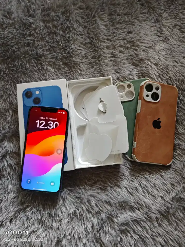 iPhone 13 Mini 256Gb Blue Ex Digimap Resmi Indonesia