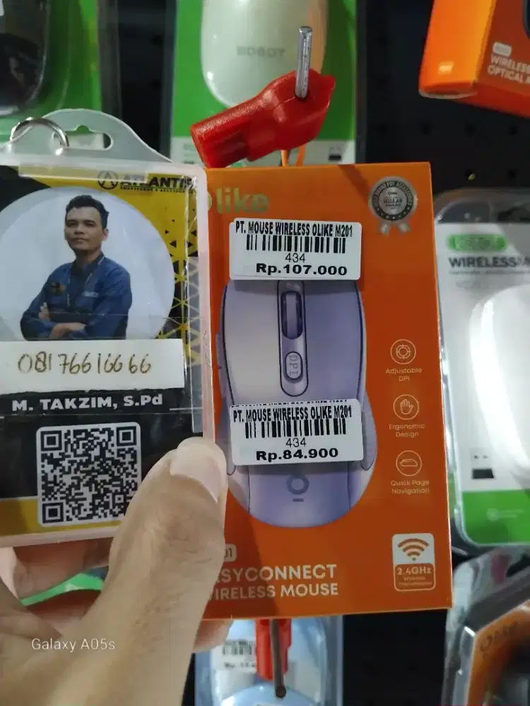 PT. MOUSE WIRELESS OLIKE M201 ATLANTIS DAHSYAT