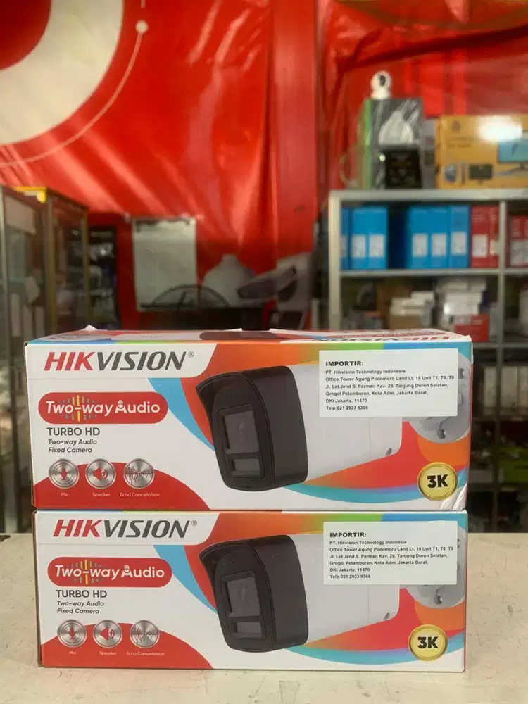 READY KAMERA CCTV OUTDOOR 5MP two way talk DS-2CE16K0T-LPTS