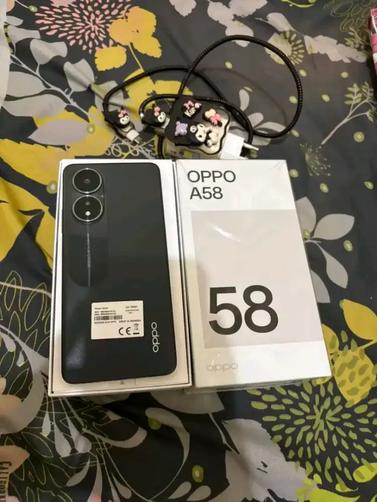 Oppo A58 6/128 lengkap