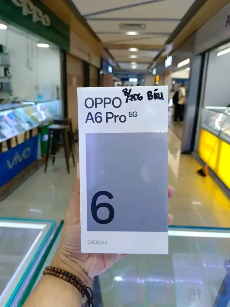 Oppo A6 Pro 5G 8/256 Blue NEW BNIB(No Repack)Garansi Resmi Oppo 1Thn