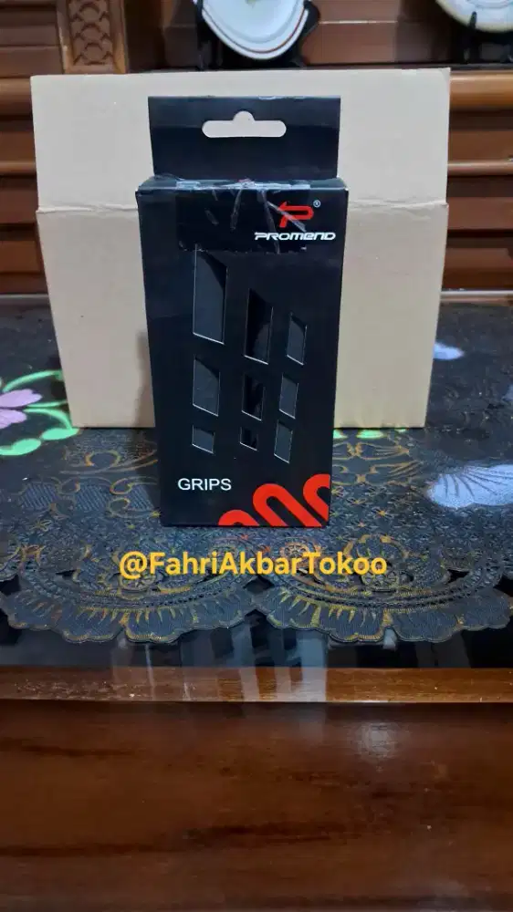 Handgrip Promed Sepeda Gowes GR513 Hitam Merah