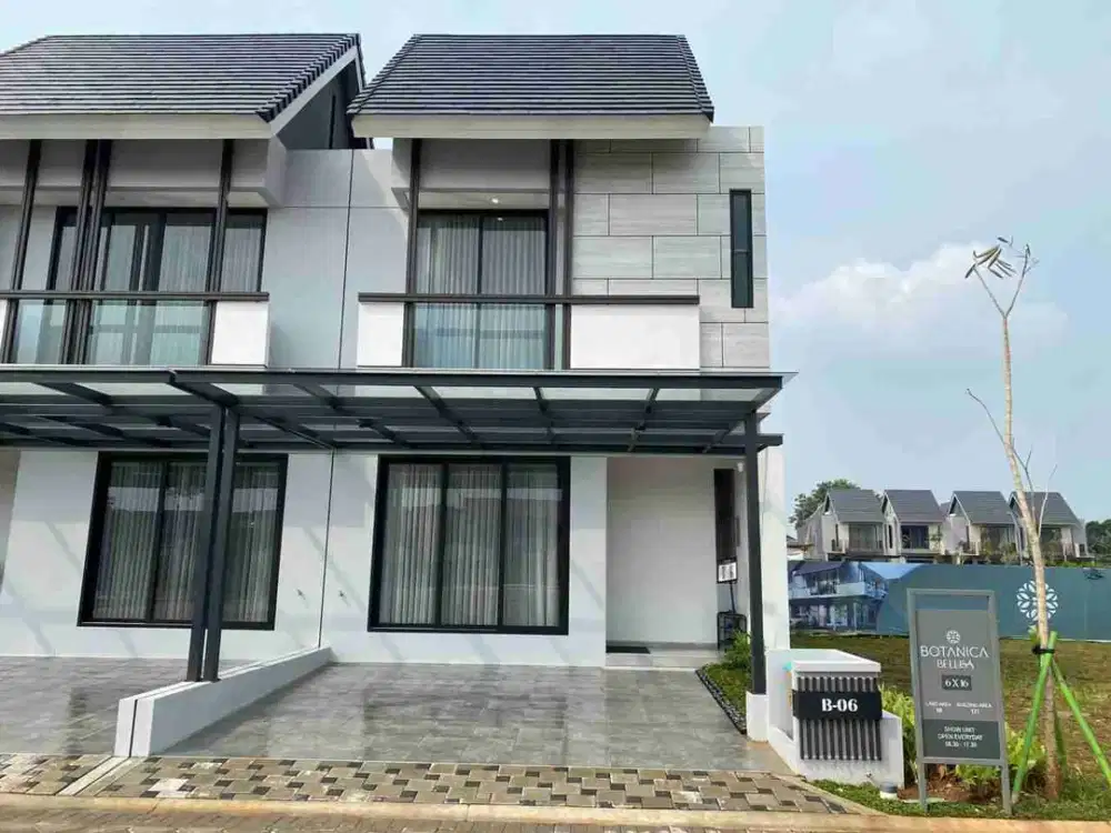Cluster Botanica Bellisa Bintaro Jaya Free PPN, Surat dan Pajak, Cakep Banget