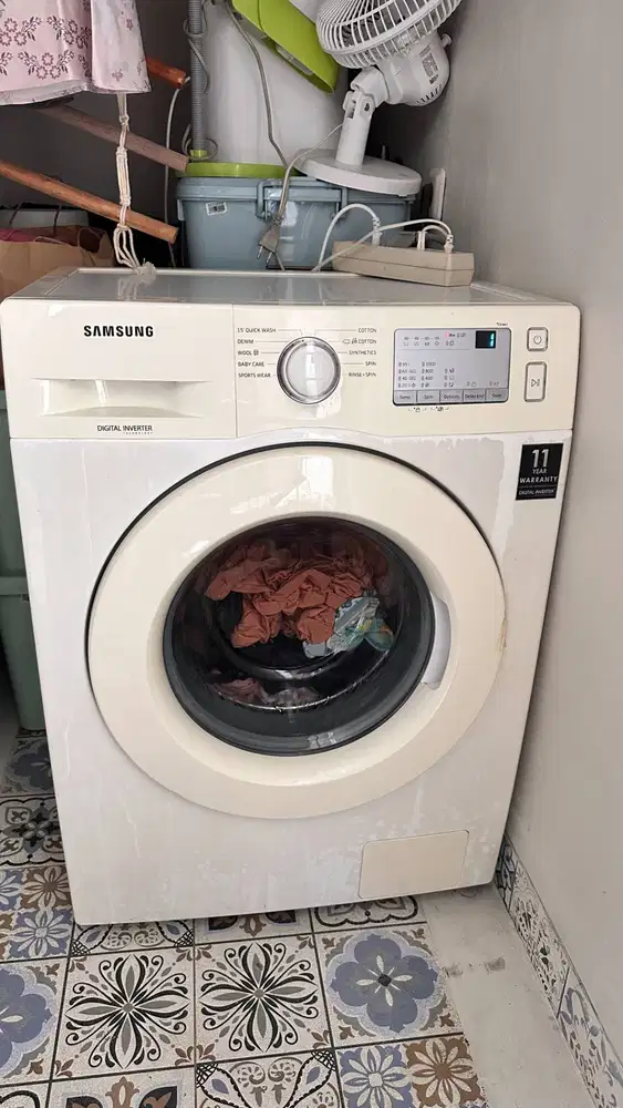 MESIN CUCI SAMSUNG WW65J3033LW FRONT LOADING DIJUAL CEPAT DAN MURAH