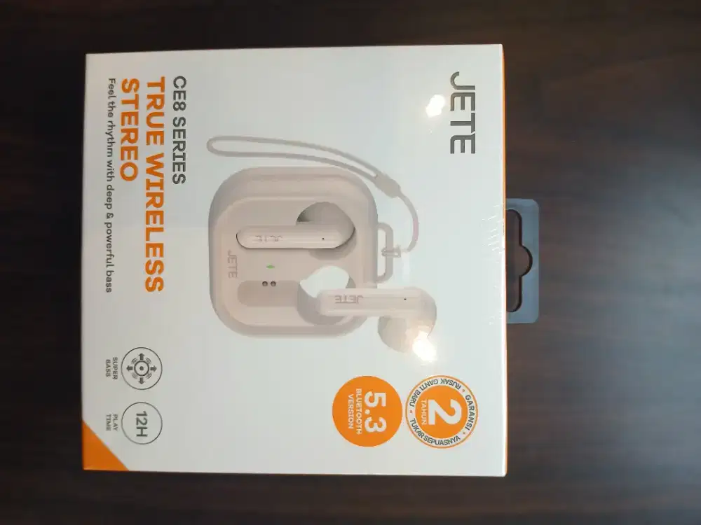 JETE TWS CE8 Bluetooth Earbuds Macaron BT 5.3 Super Bass