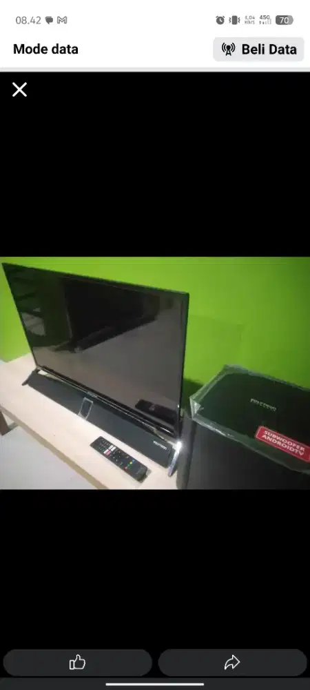 Jual tv led poliytron 32 inc